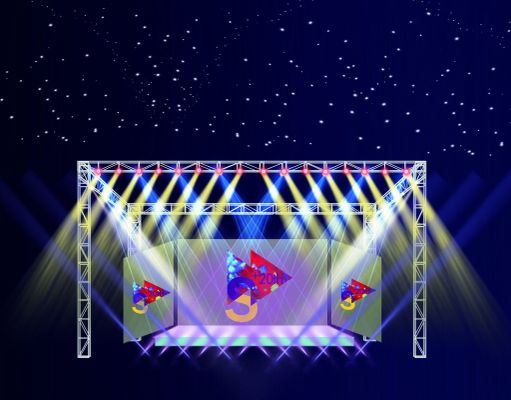 梦幻之夜启幕绝美创意 —— 舞美设计巅峰之作！