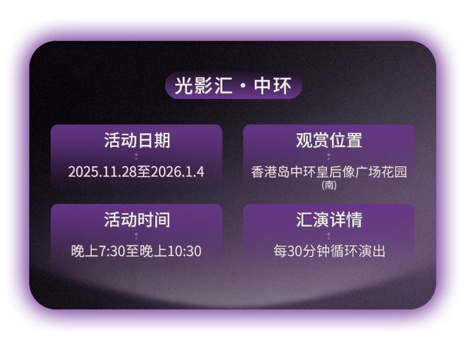 顶流舞台+童话奇遇香港为你承包这个冬季所有高光时刻(图10)