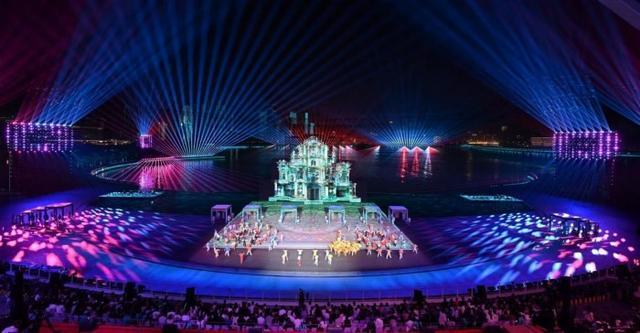 利亚德、洲明科技、光峰科技、巴可等MLED、投影闪亮十五运助力打造全球首个滨海实景“城市全景闭幕式”(图10)