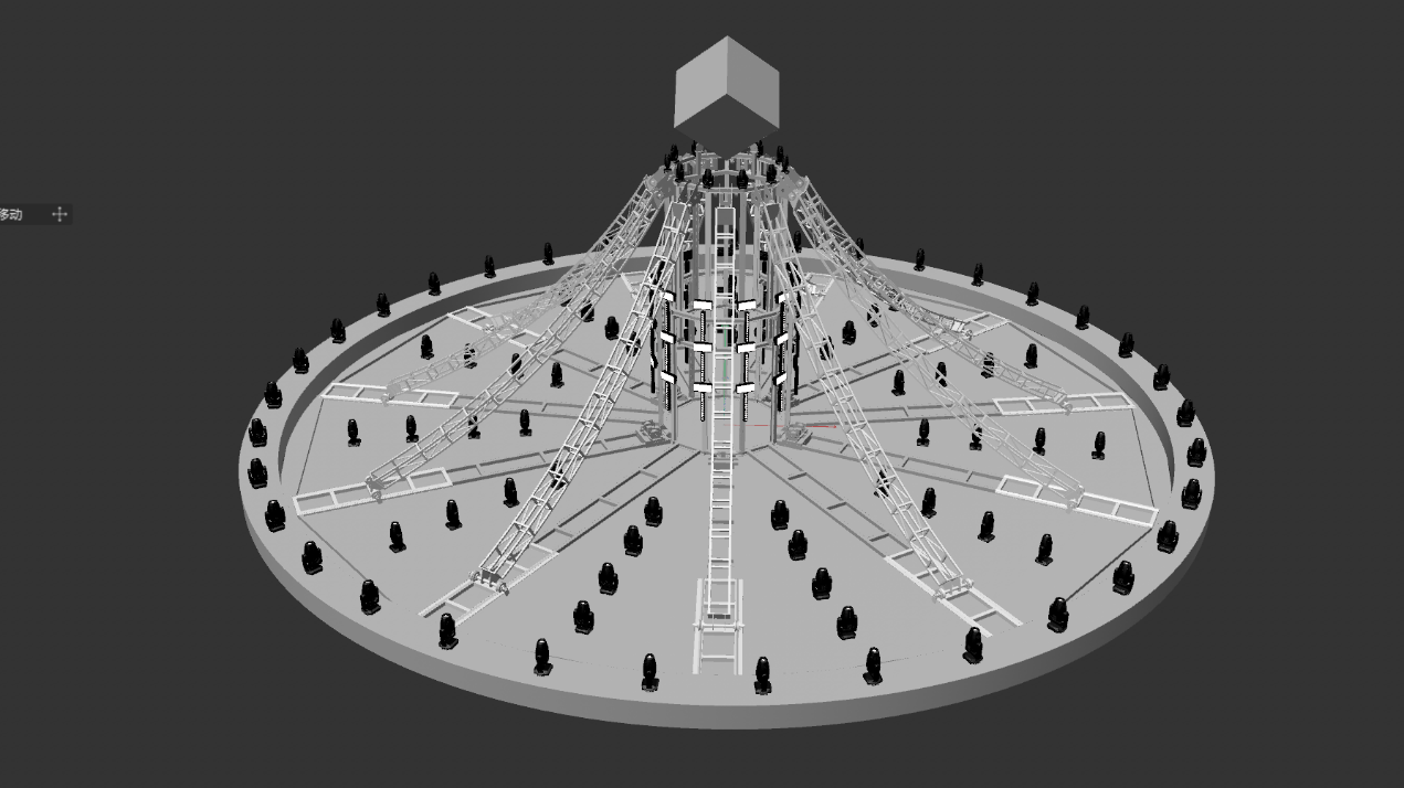 珠江锐丰策展 广州国际灯光节主雕《桂冠》震撼广州夜空(图2)