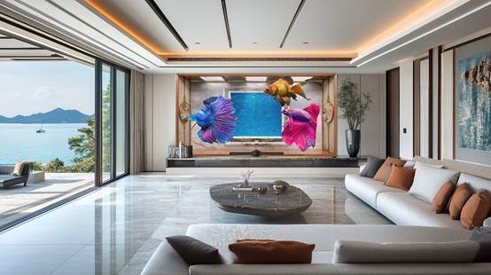 市价2折量产!雷曼光电163吋Micro LED巨幕墙叩开家庭显示万亿新蓝海(图4)